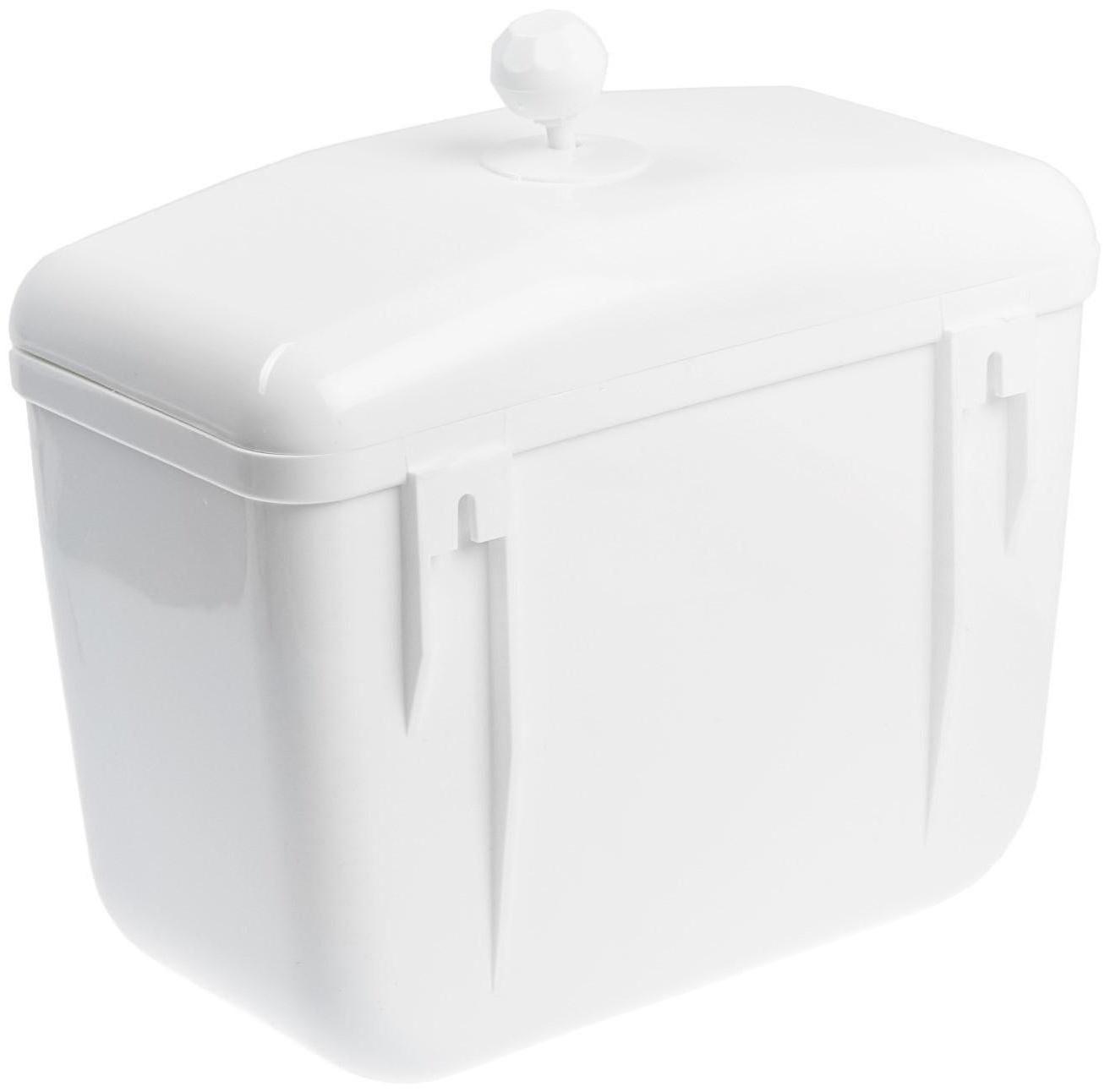 Бачок для унитаза с полочкой, пластиковый, с арматурой