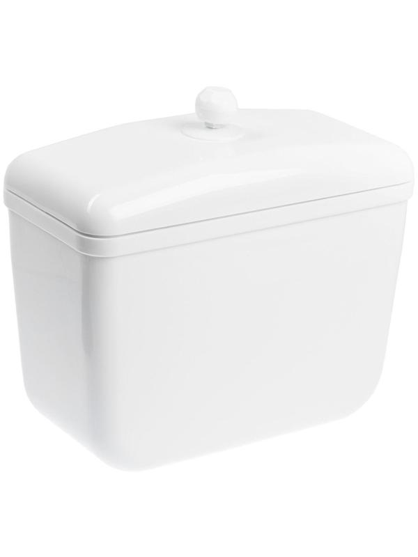 Бачок для унитаза с полочкой, пластиковый, с арматурой