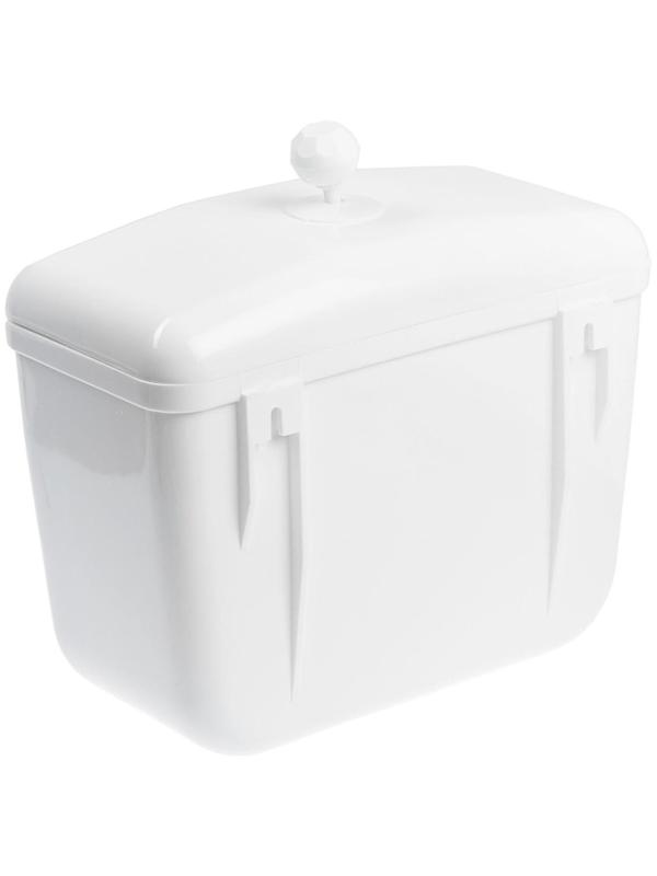 Бачок для унитаза с полочкой, пластиковый, с арматурой