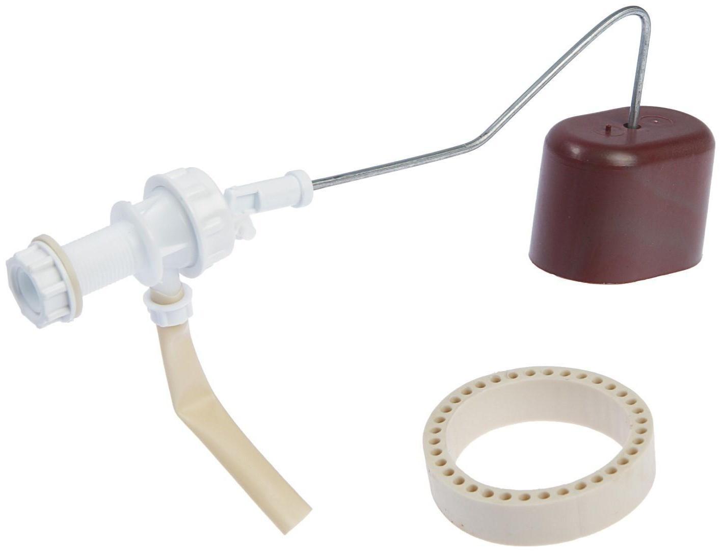 Бачок для унитаза, пластиковый, с арматурой