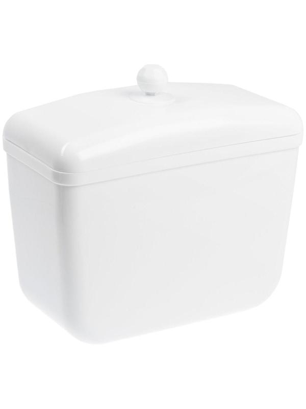 Бачок для унитаза, пластиковый, с арматурой