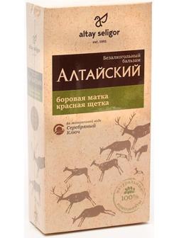 Бальзам Altay Seligor «Алтайский» с боровой маткой и красной щеткой, 250 мл.