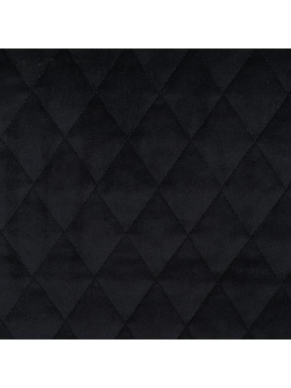 Накидка на переднее сиденье, велюр, размер 55 х 150 см, черный с красным кантом