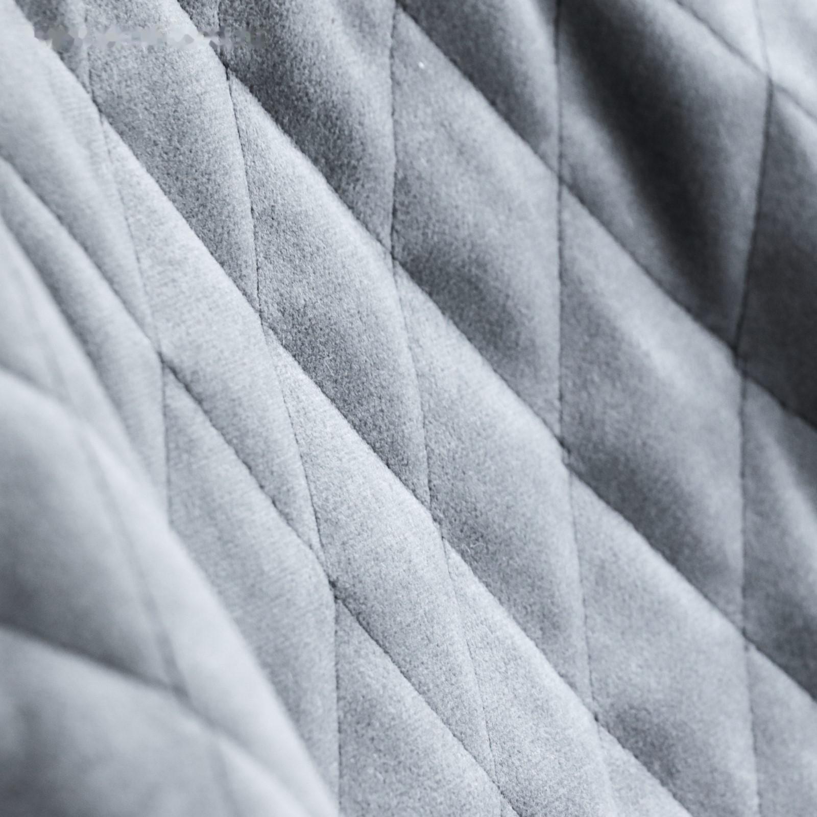 Накидка на переднее сиденье, велюр, размер 55 х150 см, серый