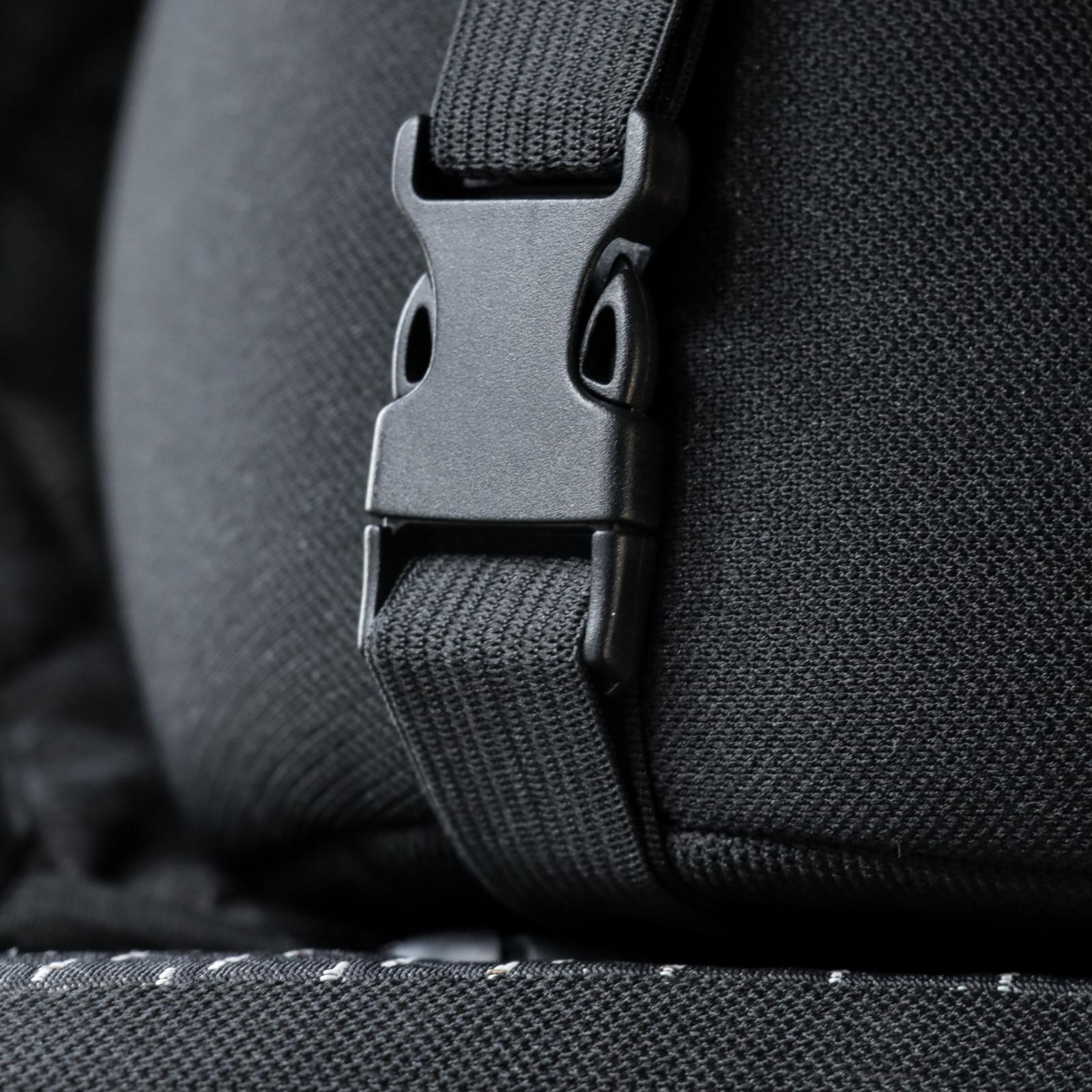 Накидка на переднее сиденье, велюр, размер 55 х150 см, серый