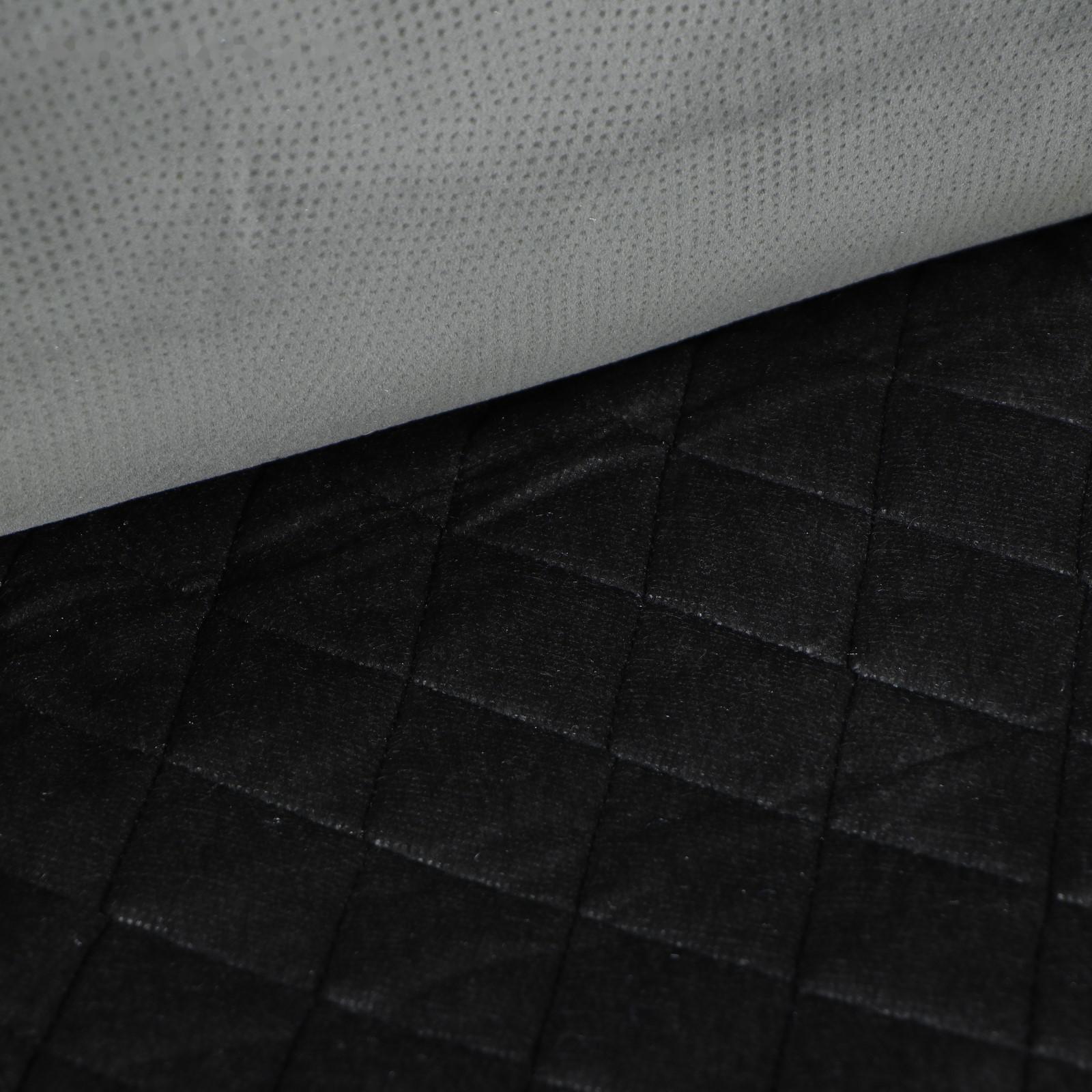 Накидка на переднее сиденье, велюр, размер 35 х130 см, коричневый