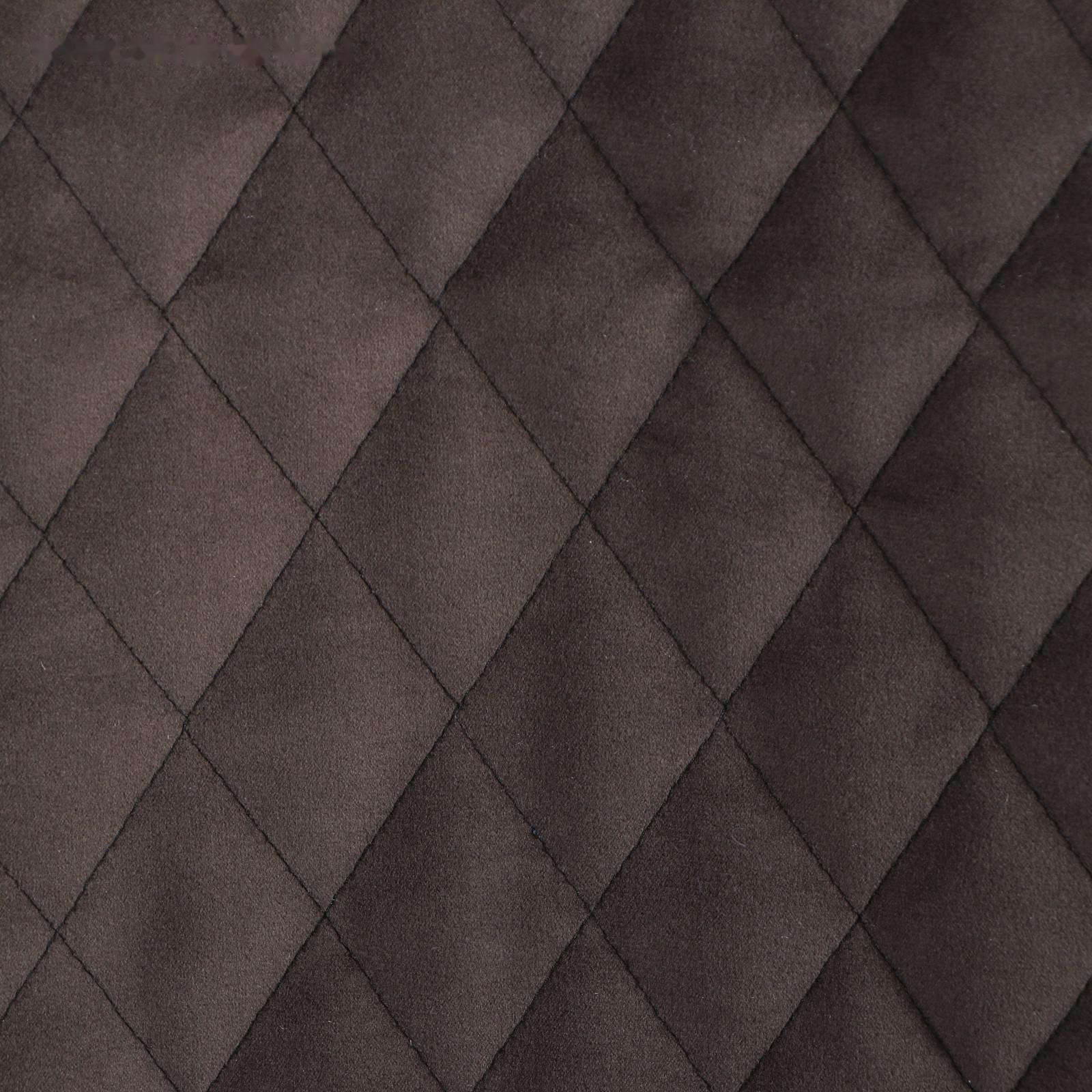 Накидка на переднее сиденье, велюр, размер 35 х130 см, коричневый