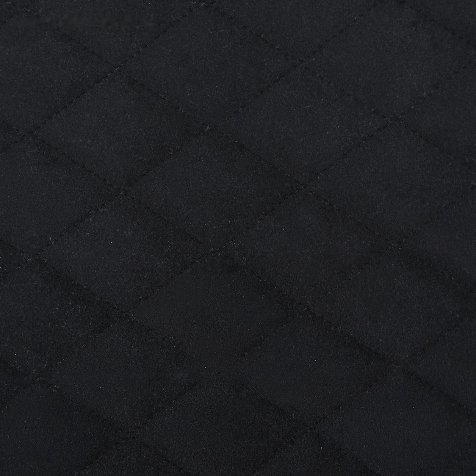 Накидка на переднее сиденье, велюр, размер 55 х 130 см, черный, широкое сиденье