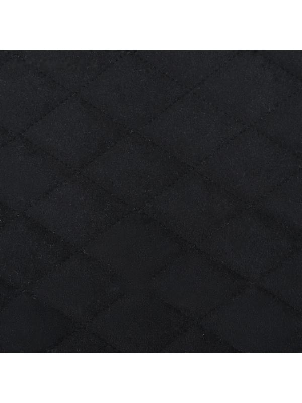 Накидка на переднее сиденье, велюр, размер 55 х 130 см, черный, широкое сиденье