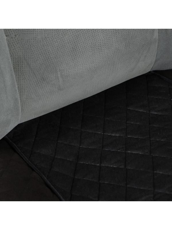 Накидка на переднее сиденье, велюр, размер 55 х 130 см, коричневый, широкое сиденье