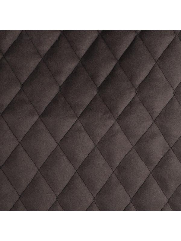 Накидка на переднее сиденье, велюр, размер 55 х 130 см, коричневый, широкое сиденье