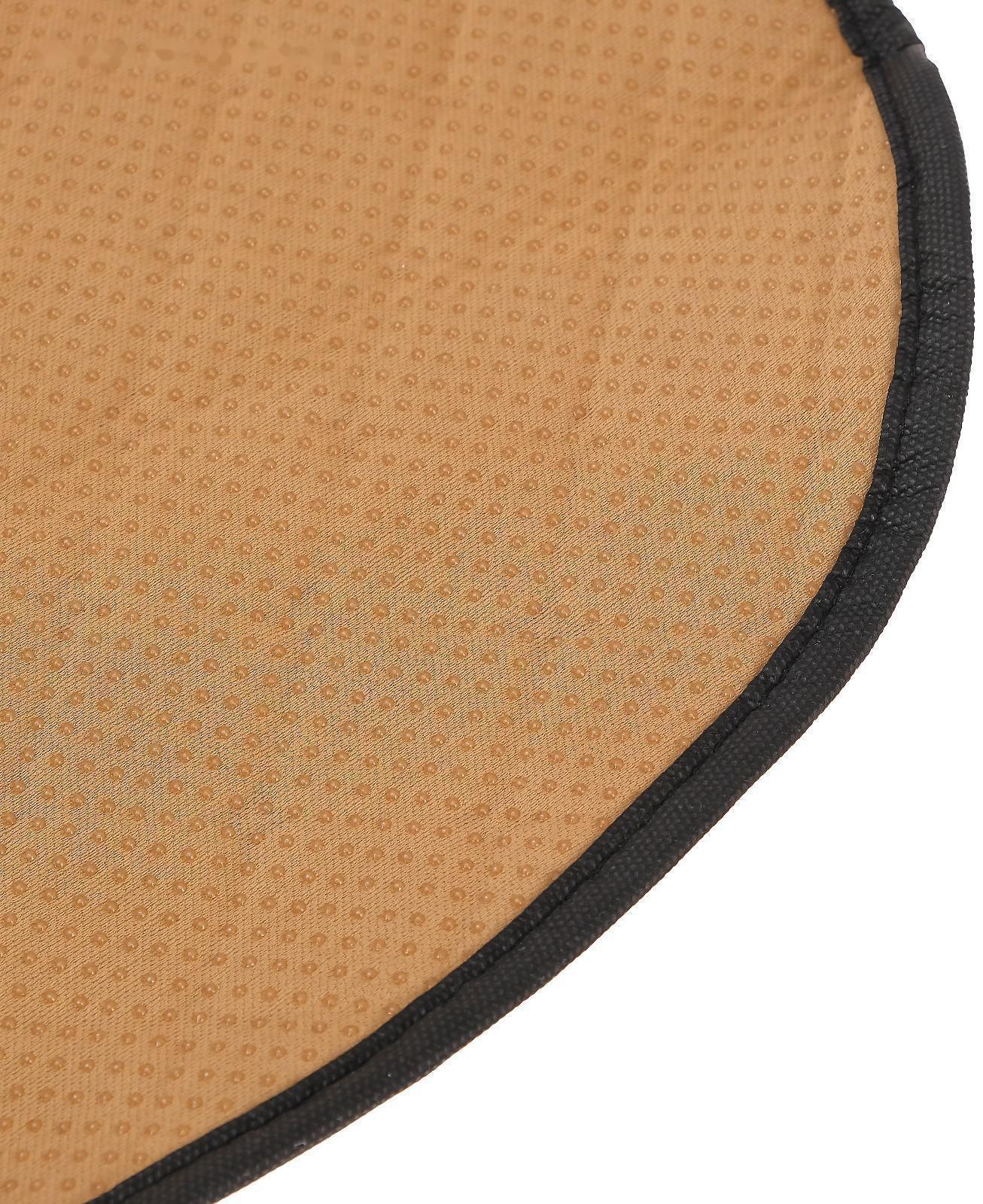 Накидка на переднее сиденье, лен, размер 55 х 150 см, черный