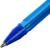 Ручка шариковая Luxor Focus Icy, узел 1.0 мм, синий стержень