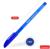 Ручка шариковая Luxor Focus Icy, узел 1.0 мм, синий стержень