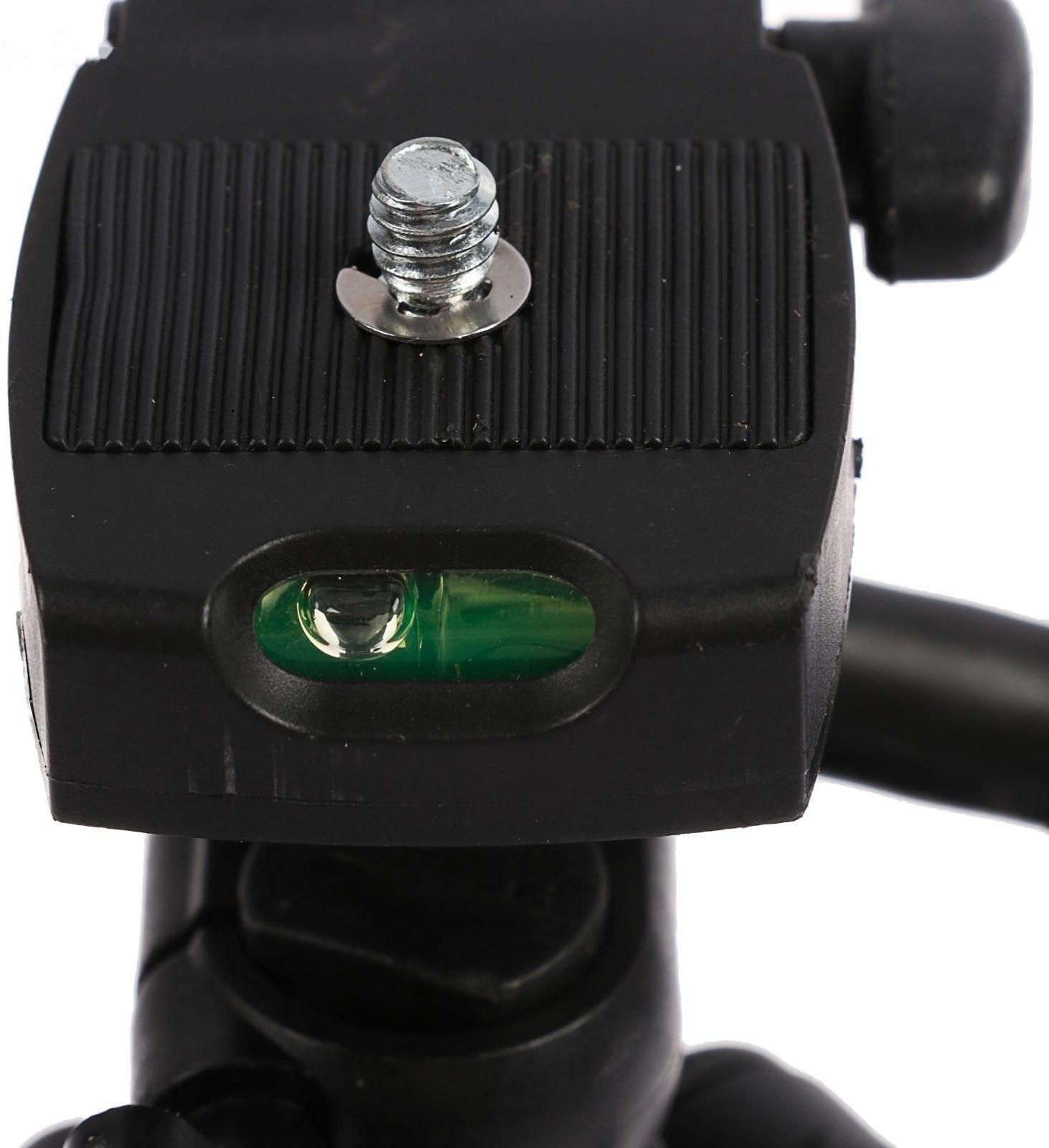 Штатив LuazON напольный, регулирование высоты 34-108 см, черно-серый