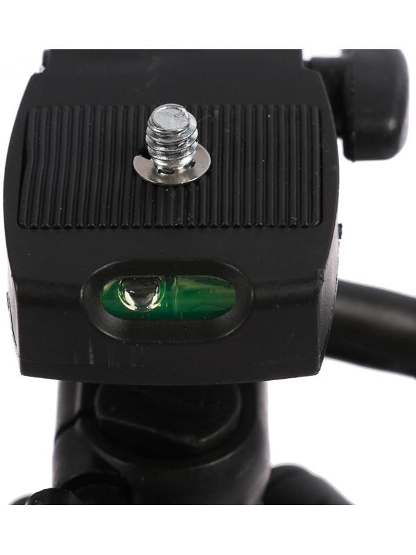 Штатив LuazON напольный, регулирование высоты 34-108 см, черно-серый