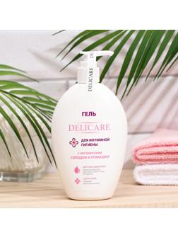 Гель Delicare для интимной гигиены с экстрактами корня солодки и ромашки, 270 мл