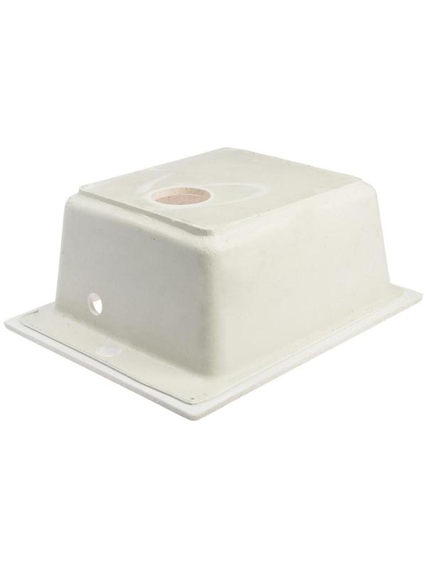 Мойка кухонная из камня MARRBAXX Линди Z8Q2, 425х500х195 мм, глянцевая, бежевый