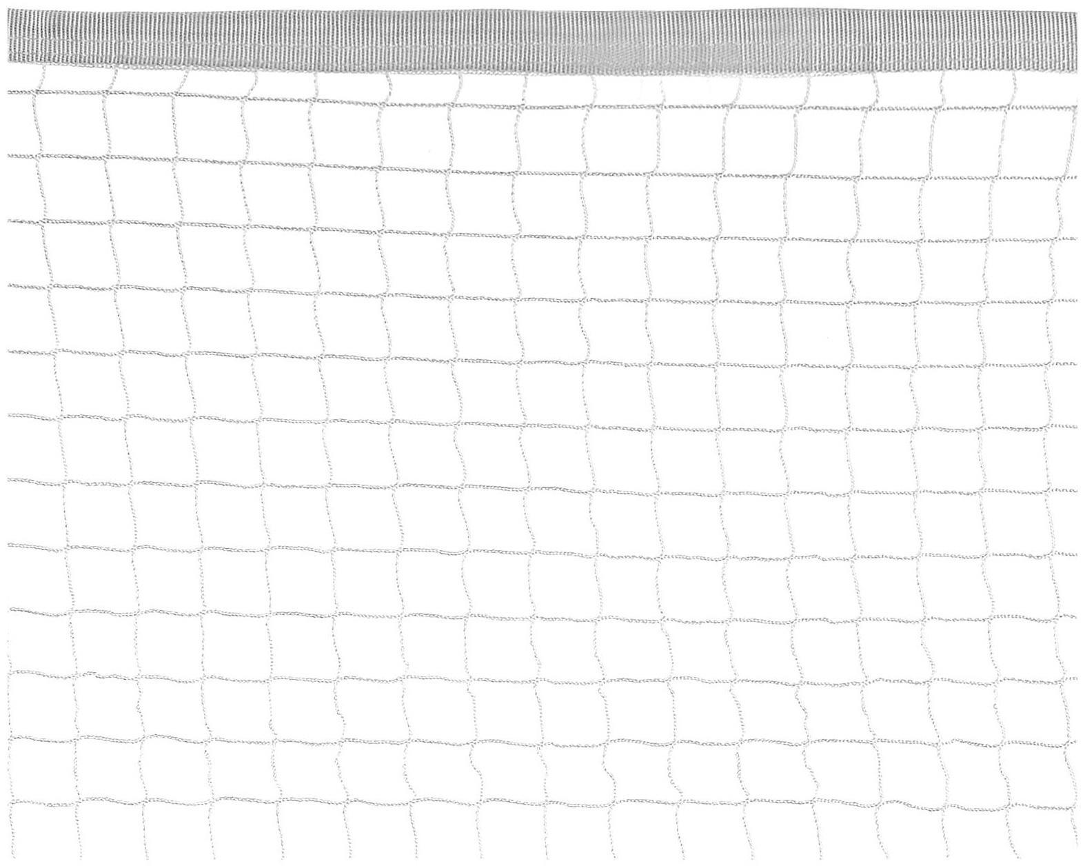 Сетка для бадминтона 0,76 х 6 м, нить 1,4 мм, ячейка 30 х 30 мм, цвет белый