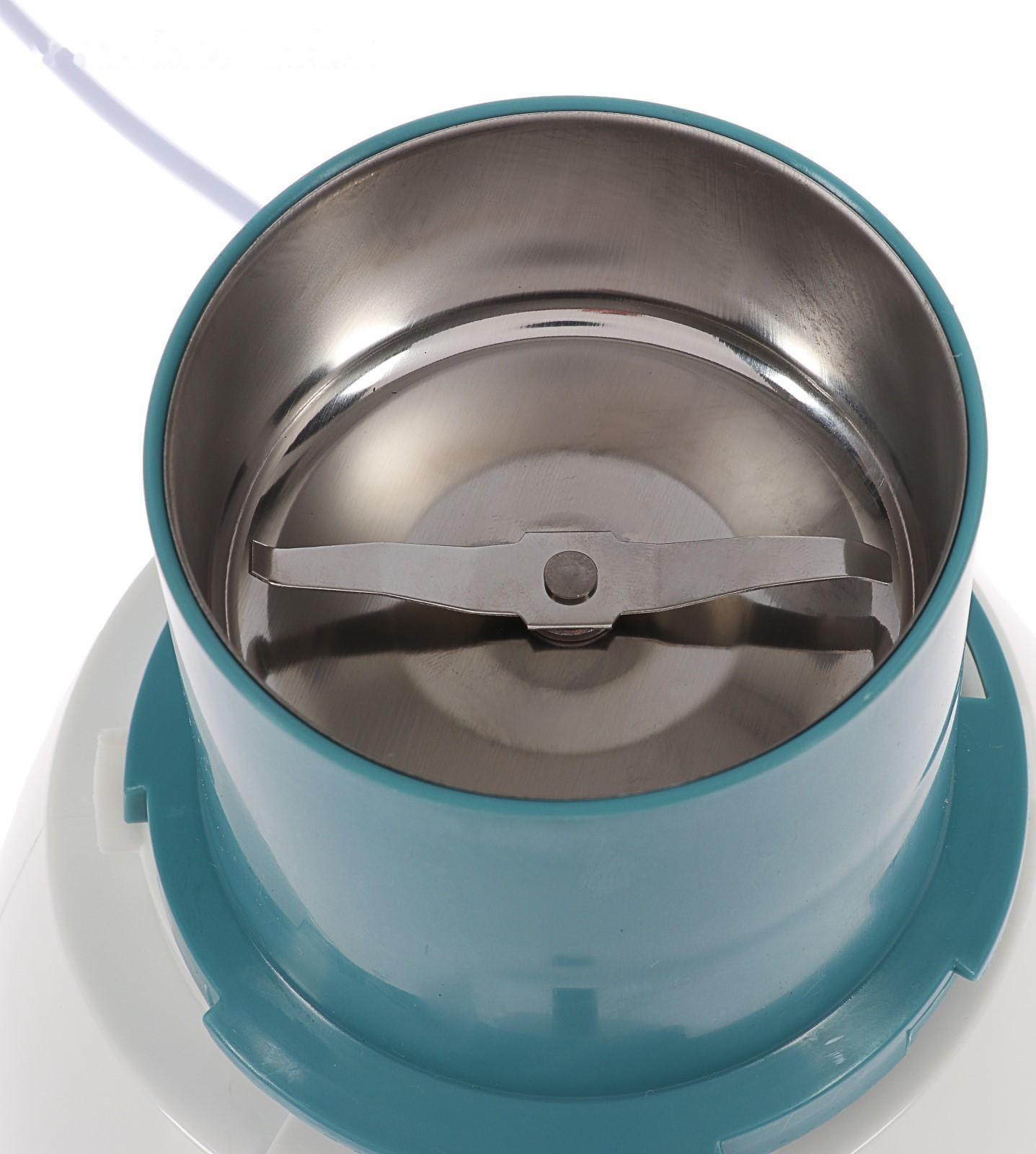 Блендер ENERGY EN-268, стационарный, 300 Вт, 1.5 л, 4 скорости, бело-зеленый