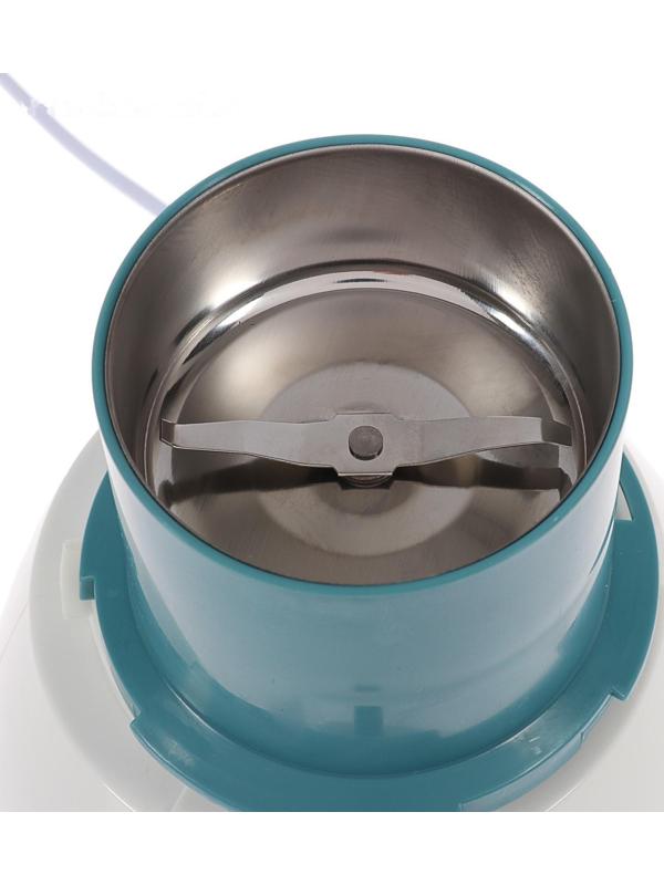 Блендер ENERGY EN-268, стационарный, 300 Вт, 1.5 л, 4 скорости, бело-зеленый