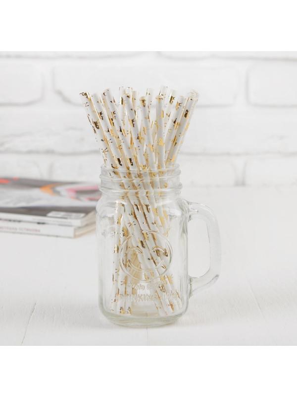 Трубочки для коктейля «Единорог», набор 25 шт.