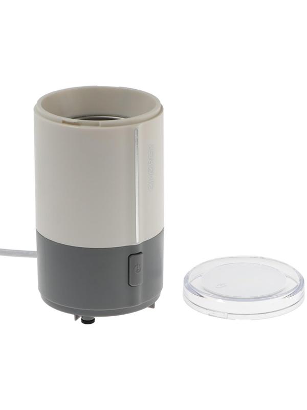 Кофемолка ENERGY EN-107, 150 Вт, 50 г, бело-серая