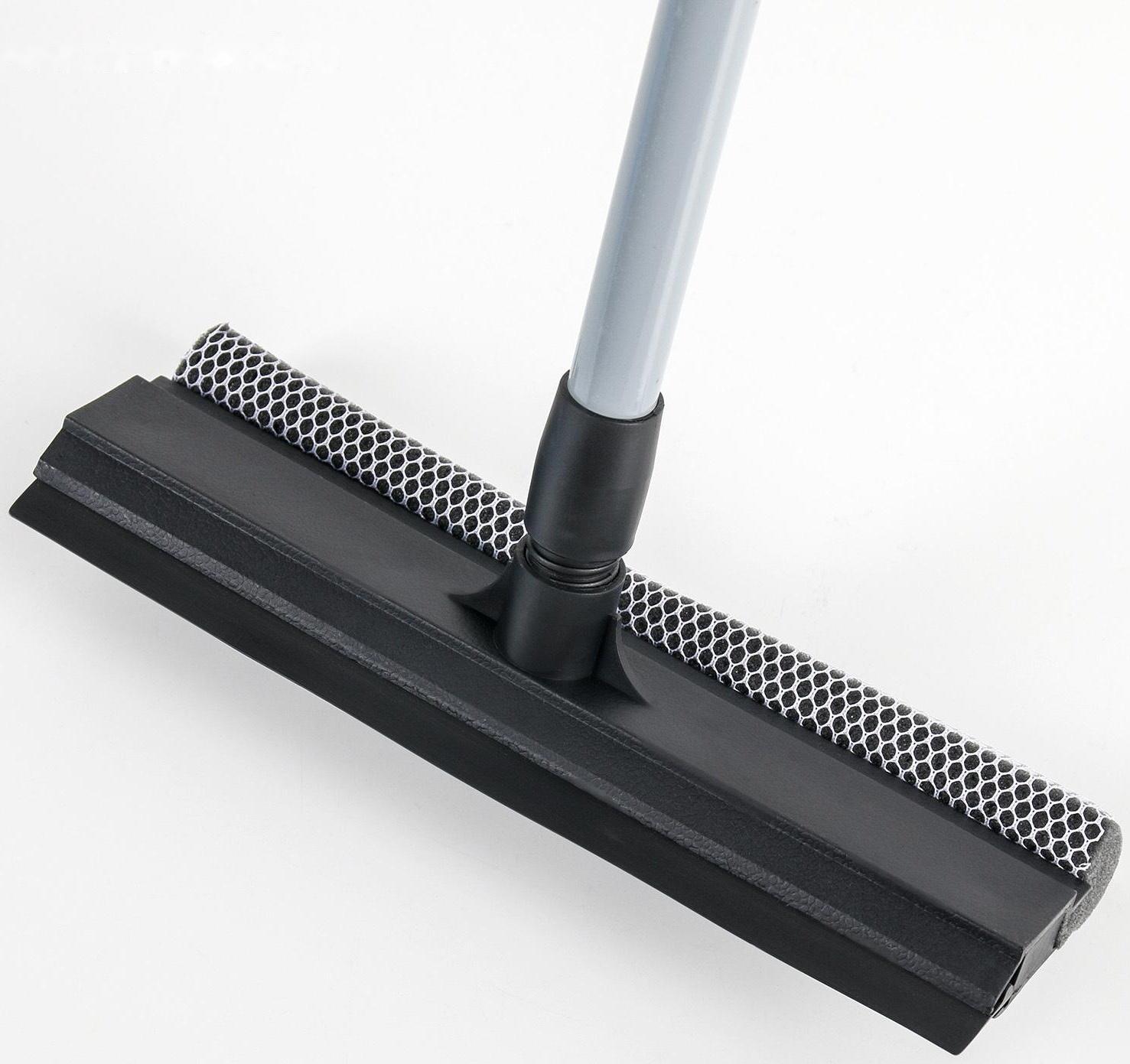 Окномойка с металлической ручкой и сгоном, 25×90 см, поролон