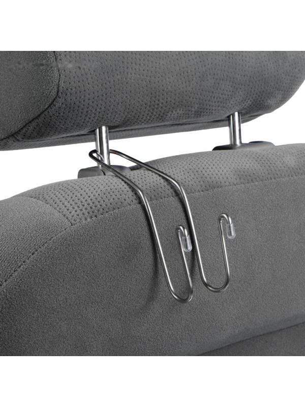 Вешалка-крючок на подголовник, нержавеющая сталь