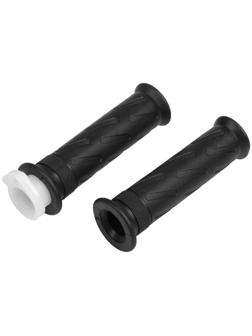 Грипсы универсальные, противоскользящие 22×120 мм, набор 2 шт, черный