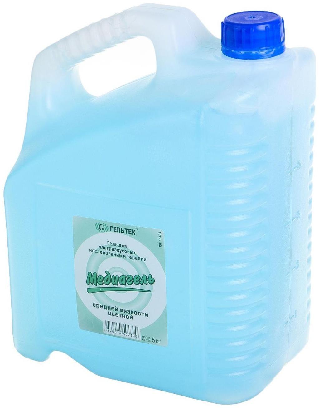 Гель для ультразвуковых исследований и терапии Медиагель средней вязкости, 5 кг