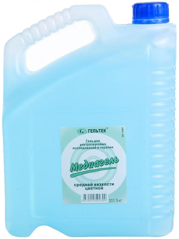 Гель для ультразвуковых исследований и терапии Медиагель средней вязкости, 5 кг