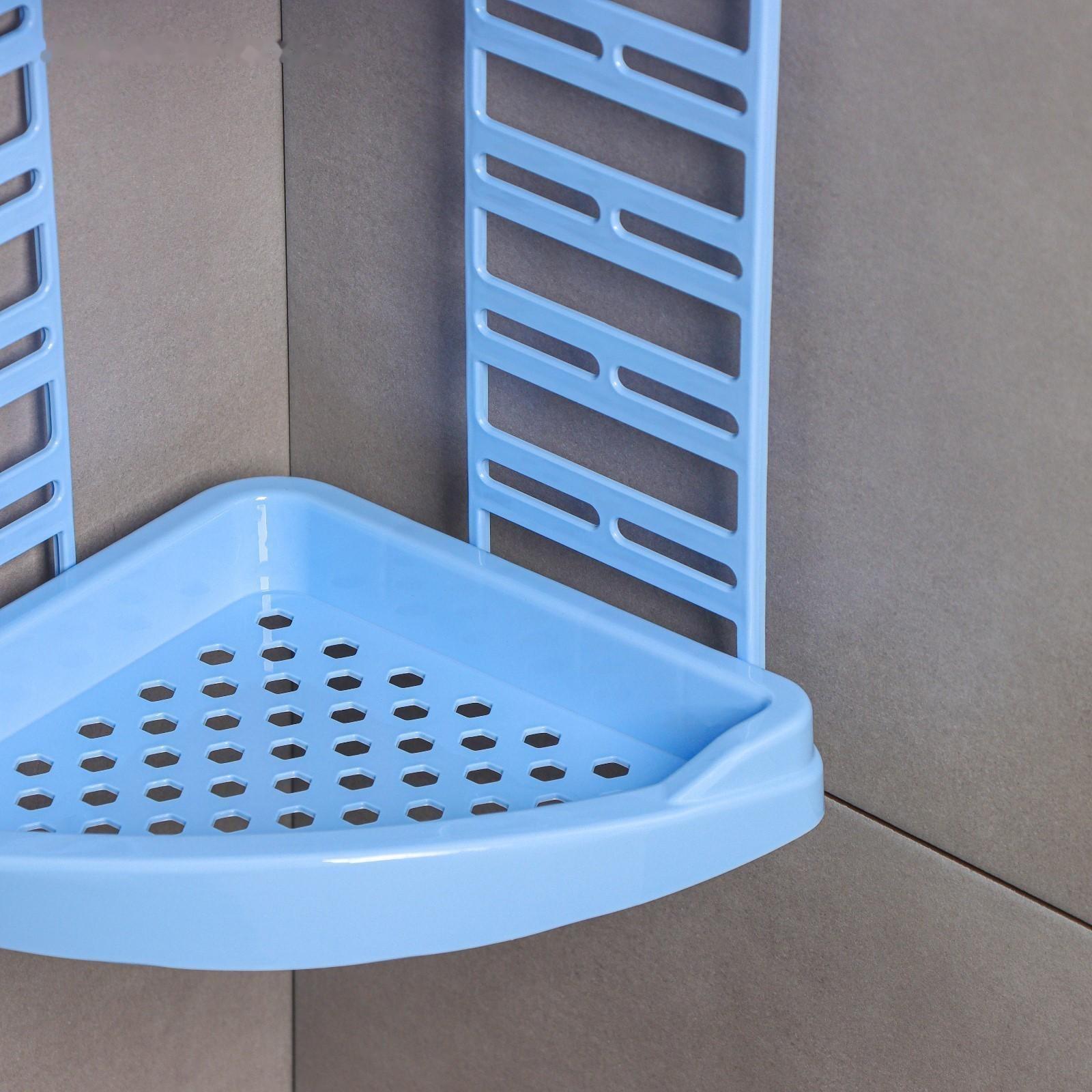 Полка угловая «Элегант», 32,2×6,3×70,6 см, цвет МИКС