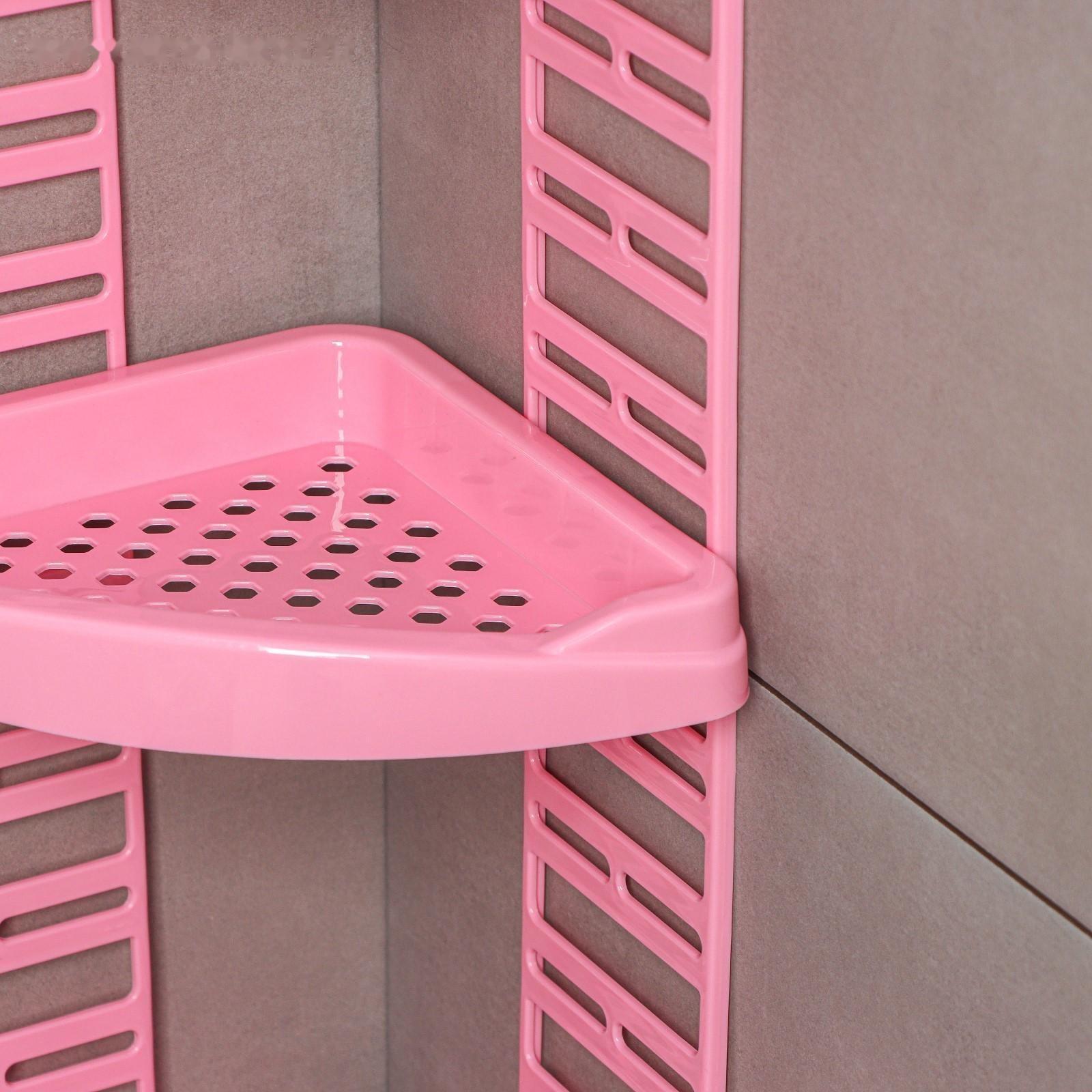 Полка угловая «Элегант», 32,2×6,3×70,6 см, цвет МИКС