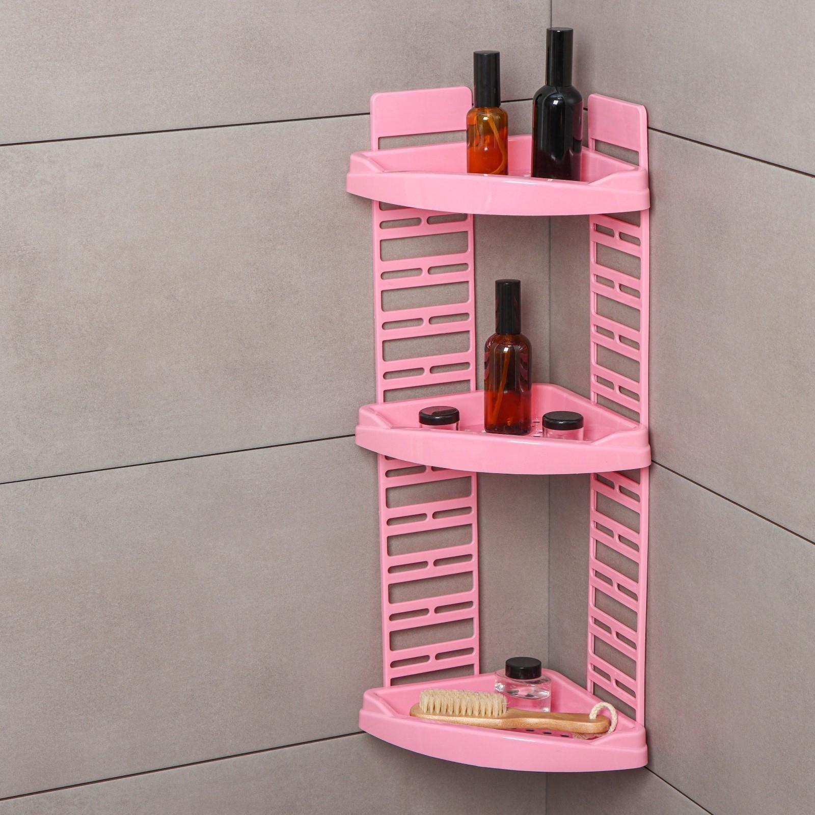 Полка угловая «Элегант», 32,2×6,3×70,6 см, цвет МИКС