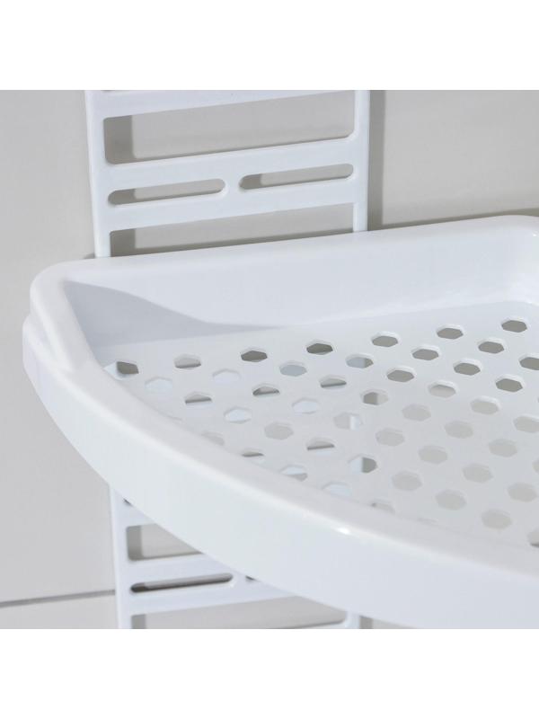 Полка угловая «Элегант», 32,2×6,3×70,6 см, цвет МИКС