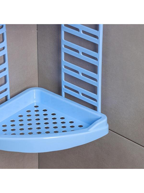 Полка угловая «Элегант», 32,2×6,3×70,6 см, цвет МИКС