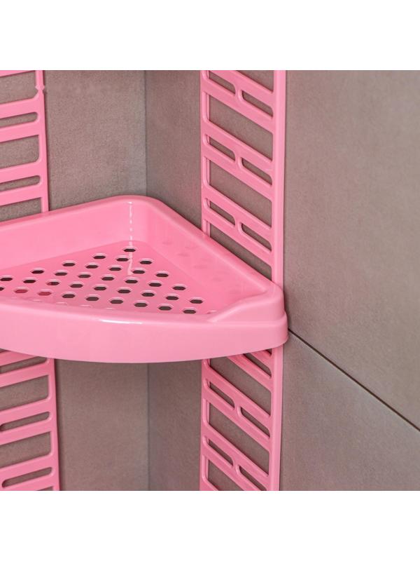 Полка угловая «Элегант», 32,2×6,3×70,6 см, цвет МИКС