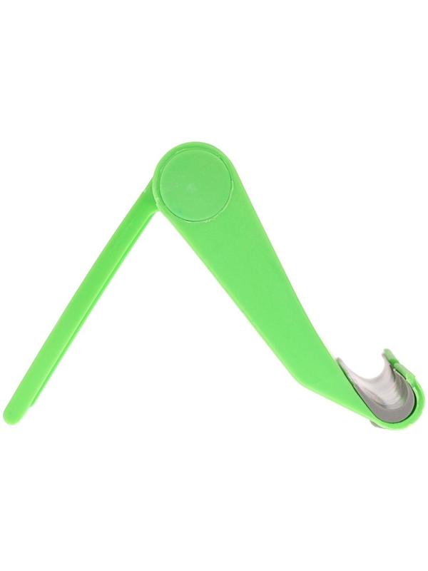 Подставка для телефона LuazON, складная, регулируемая высота, зелёная