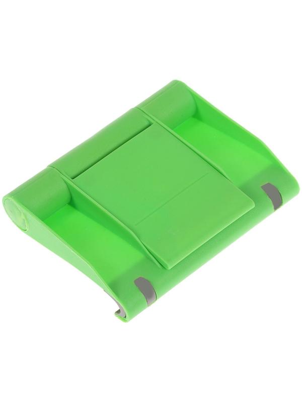 Подставка для телефона LuazON, складная, регулируемая высота, зелёная