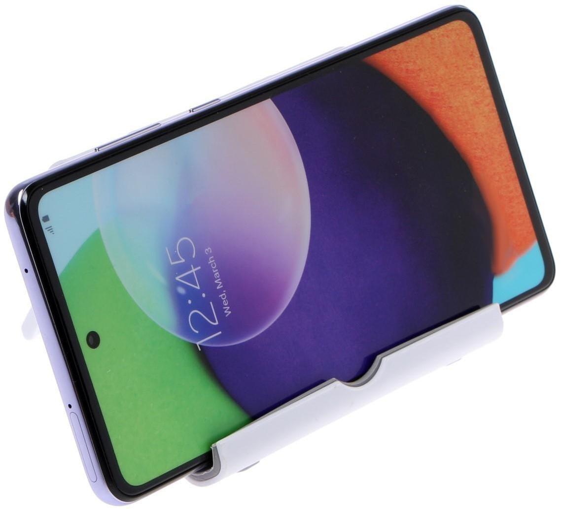 Подставка для телефона LuazON, складная, регулируемая высота, белая