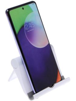 Подставка для телефона LuazON, складная, регулируемая высота, белая