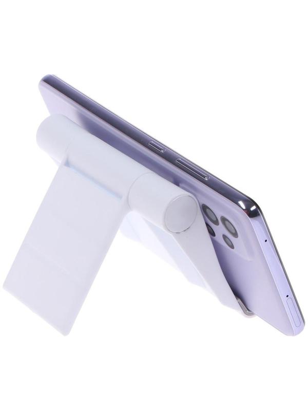 Подставка для телефона LuazON, складная, регулируемая высота, белая