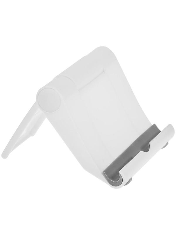 Подставка для телефона LuazON, складная, регулируемая высота, белая