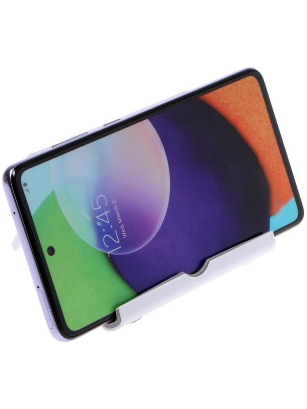 Подставка для телефона LuazON, складная, регулируемая высота, белая