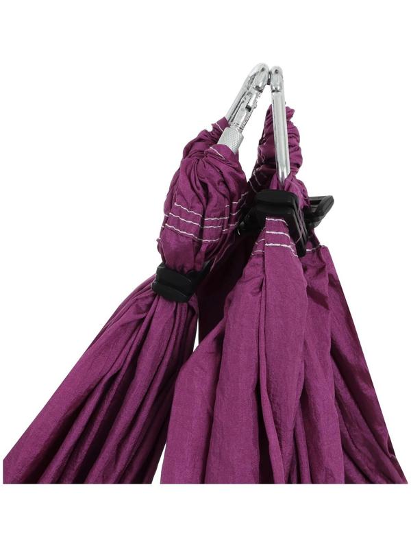 Гамак для йоги 250 × 140 см, цвет фиолетовый