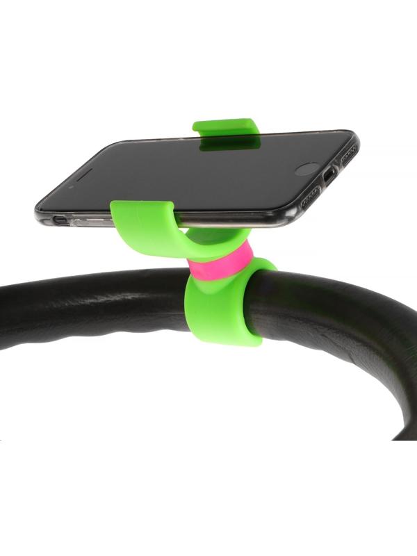 Держатель телефона на руль, поворотный, микс