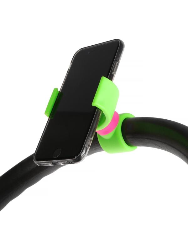 Держатель телефона на руль, поворотный, микс