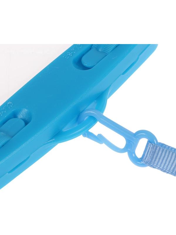 Водонепроницаемый чехол для телефона LuazON, 17х10 см, с отражателем, два фиксатора, МИКС