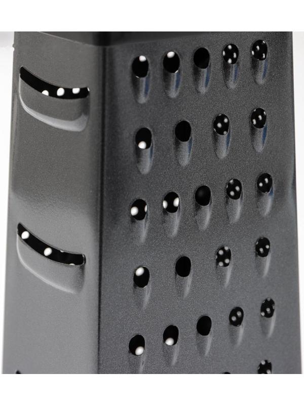 Тёрка четырёхгранная Доляна «Тёмная ночь», 21 см, цвет ручки МИКС